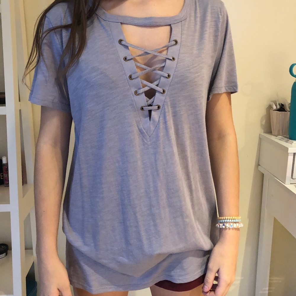 Medium Nordstrom Purple Shirt